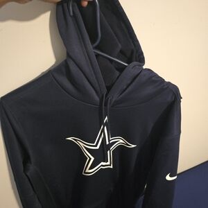 Nike Navy Hoodie with Star Logo